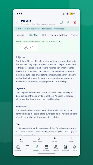 Ace Clinical Screenshot 1