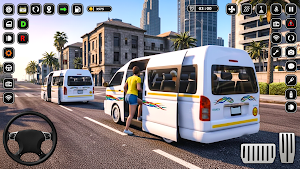City Van Coach Simulator Games Screenshot 1