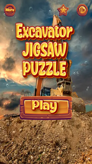 Excavator Beko Jigsaw Puzzle Screenshot 0
