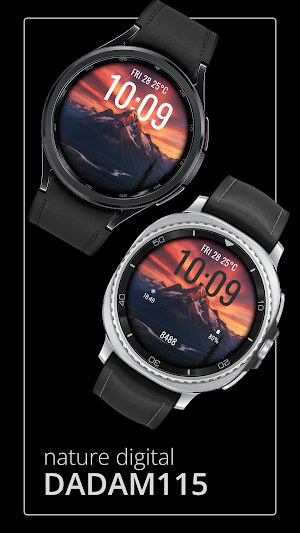 DADAM115: Digital Watch Face Screenshot 0
