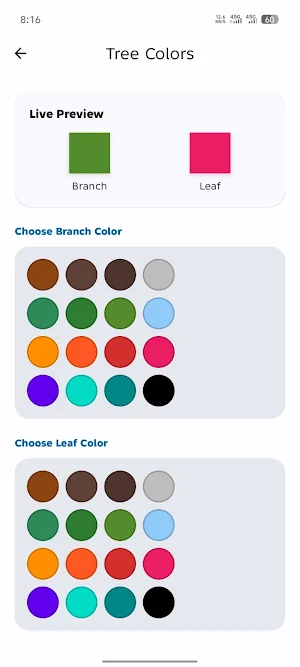 VectorTree - Fractal Creator Screenshot 2