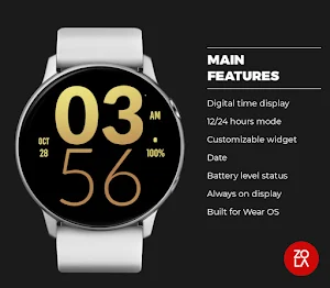 Beauty Sand Large Watch Face Screenshot 1