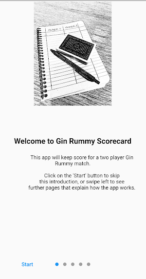 Gin Rummy Scorecard Screenshot 0