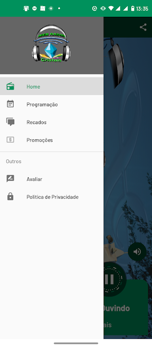 Web Rádio Meira Cristais Screenshot 3