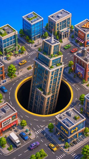Hole: Eat the City Screenshot 1
