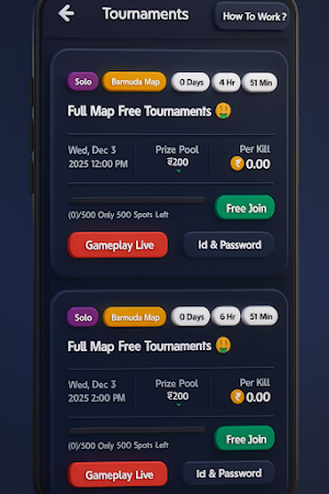 GT Esports - Tournament App Screenshot 0