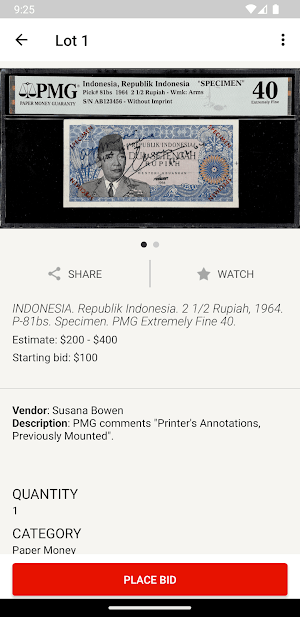 Garuda Auction Screenshot 3