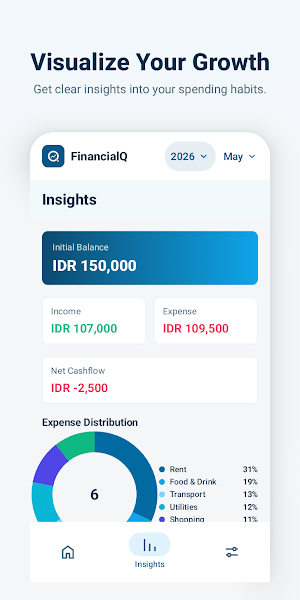 FinancialQ - Financial Tracker Screenshot 1