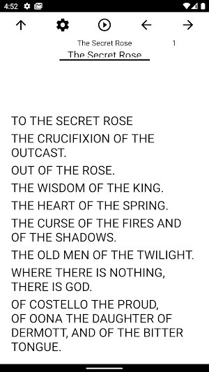 Book, The Secret Rose Screenshot 0