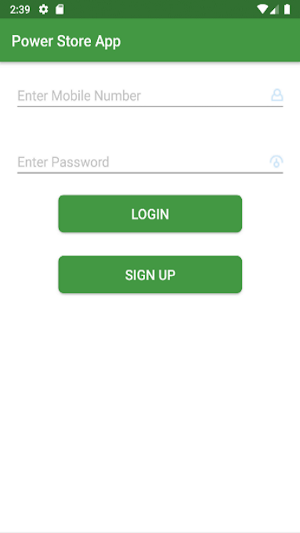 Power Store App Screenshot 0