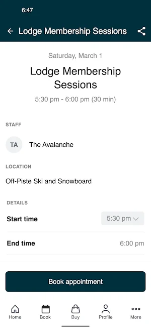 Off-Piste Ski and Snowboard Screenshot 2