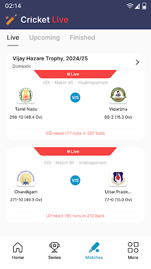 Live Cricket TV HD Screenshot 1