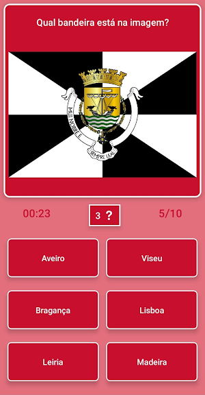 Mapa de Portugal - Quiz Screenshot 1
