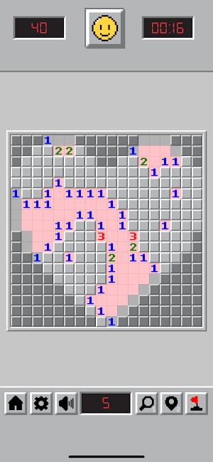 Minesweeper Classic: Pixel Art Screenshot 1