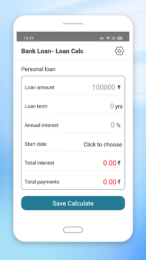 Bank Loan- Loan Calc Screenshot 1