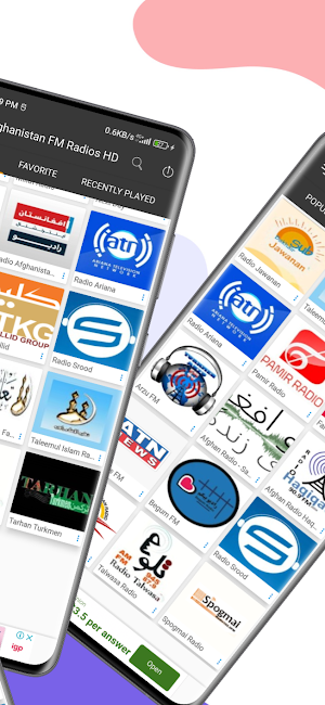 Afghanistan FM Radios HD Screenshot 1