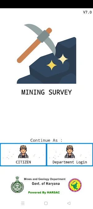 Mining Survey Haryana Screenshot 0