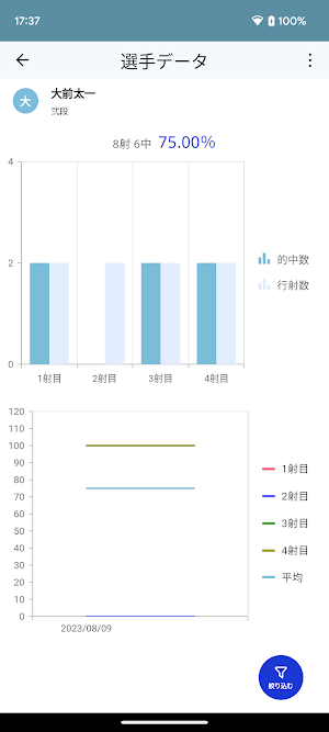 KyudoScoreBook for Team Screenshot 2