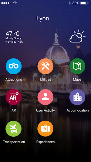 Lyon Travel Guide Screenshot 0