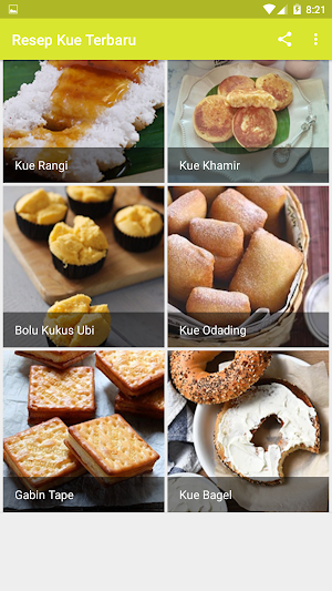 Resep Kue Lengkap Screenshot 2