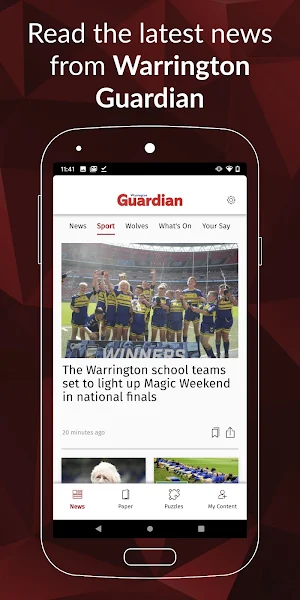 Warrington Guardian Screenshot 0