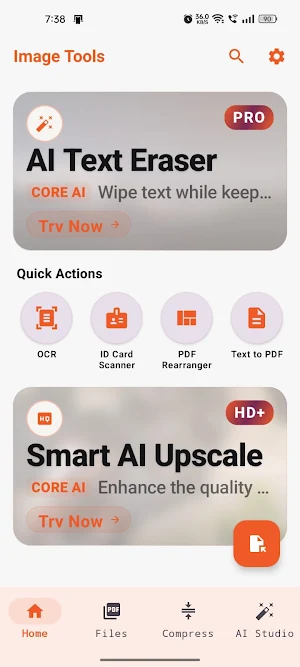 SnapDocx - AI Pdf & ImageTools Screenshot 0