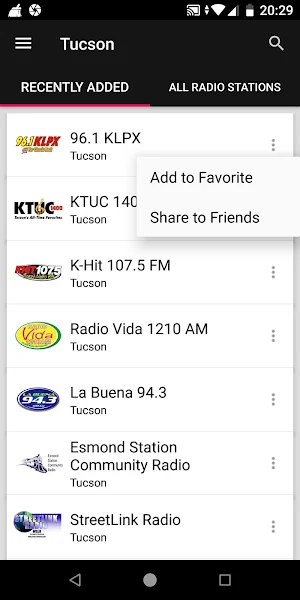 Tucson Radio Stations - Arizona, USA Screenshot 1