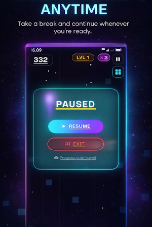 Neon Gravity Jump Screenshot 1