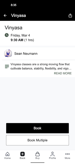Commune Yoga Seattle Screenshot 2