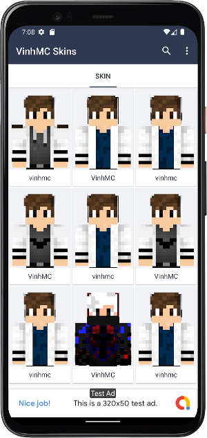 VinhMC Skins for Minecraft Screenshot 2