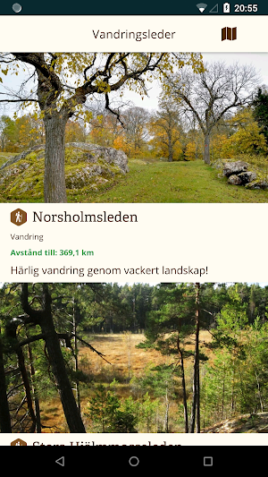 Norrköpings Naturkarta Screenshot 1