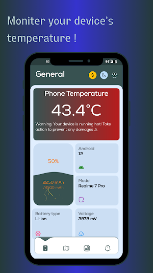 Phone Temperature Screenshot 0
