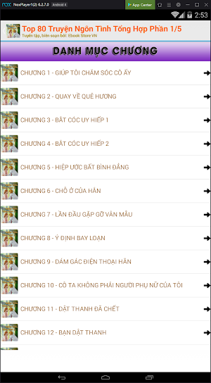 Top 80 Truyện Ngôn Tình Tổng Hợp 1/5 Screenshot 3