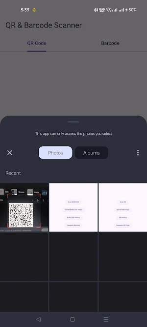 QR & Barcode Scanner Screenshot 3
