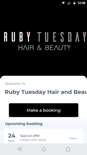 Ruby Tuesday Hair and Beauty Screenshot 0