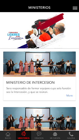 Ministerios Manantial De Amor Screenshot 0