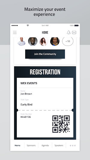 WEX EVENTS Screenshot 1