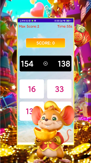 Lucky Mouse Math Screenshot 2