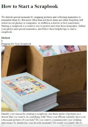 How to Scrapbook Screenshot 0