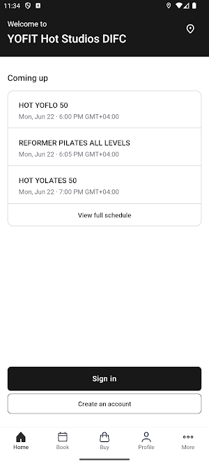 YOFIT Hot Studios Screenshot 1