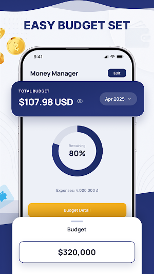 Money Tracker: Expense Manager Screenshot 2