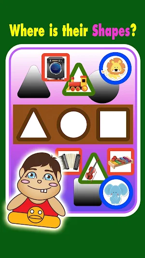 kids learning zoo animal with 4 in 1 puzzle games Screenshot 2