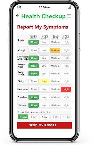 Health Checkup Screenshot 2