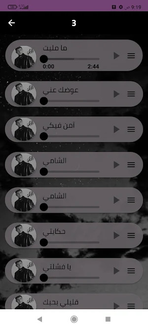 جميع اغاني الشامي بدون نت Screenshot 3