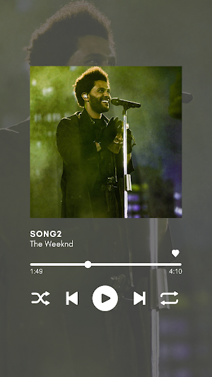 Music The Weeknd Song Mp3 Screenshot 1