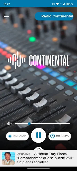 Radio Continental AM 590 Screenshot 0