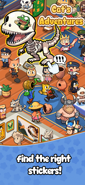 Sticker Saga: Cat's Adventures Screenshot 0