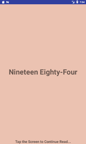 Nineteen Eighty-Four - eBook Screenshot 0