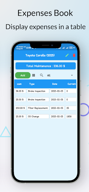 My car & Home Expenses Screenshot 3
