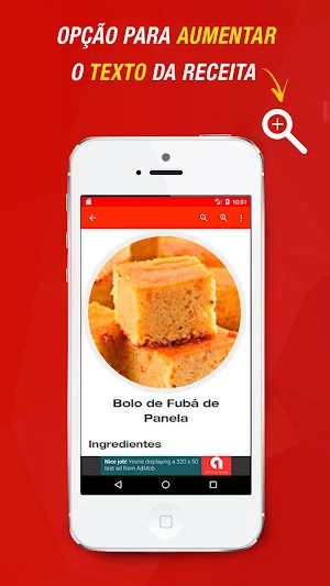 Receitas de Bolo de Fubá Screenshot 2